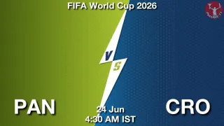 PAN vs CRO - FIFA World