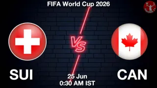 SUI vs CAN - FIFA World