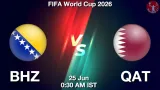 BHZ vs QAT Dream11 Prediction, Preview & Updates - <small>Thu, 25 Jun 12:30 AM IST</small>