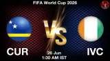 CUR vs IVC Dream11 Prediction, Preview & Updates - <small>Fri, 26 Jun 01:30 AM IST</small>