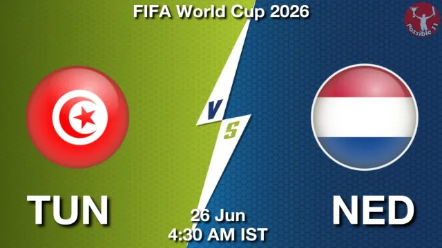 TUN vs NED Match Previews and Football Tips