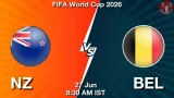 NZ vs BEL Dream11 Prediction, Preview & Updates - <small>Sat, 27 Jun 08:30 AM IST</small>
