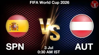 SPN vs AUT - FIFA World