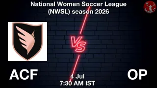 ACF vs OP ACF vs OP - National Women