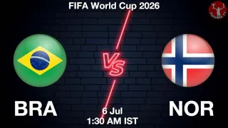 BRA vs NOR - FIFA World