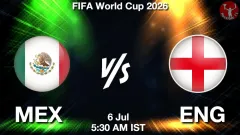 MEX vs ENG Match Preview, Picture