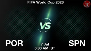 POR vs SPN - FIFA World