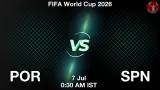 POR vs SPN Dream11 Prediction, Preview & Updates - <small>Tue, 07 Jul 12:30 AM IST</small>