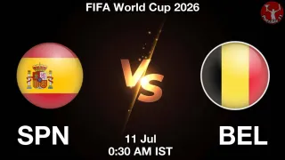 SPN vs BEL - FIFA World