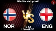 NOR vs ENG Match Result