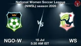NGO-W vs WS Dream11 Prediction - <small>Thu, 16 Jul 05:30 AM IST</small>