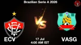 ECV vs VASG Dream11 Prediction - <small>Fri, 17 Jul 04:00 AM IST</small>