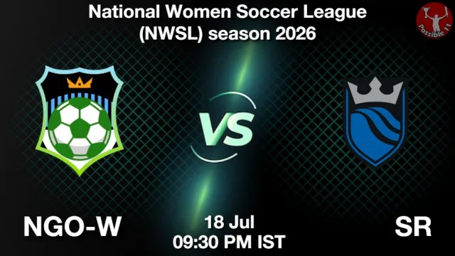 NGO-W vs SR ड्रीम11 भविष्यवाणी, फैंटेसी फुटबॉल टीम - 18 जुलाई 2026