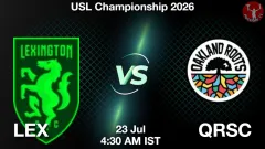 LEX vs QRSC Match Result