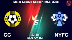 CC vs NYFC Match Result