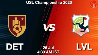 DET vs LVL DET vs LVL - USL Championship