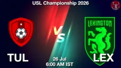 TUL vs LEX Match Result