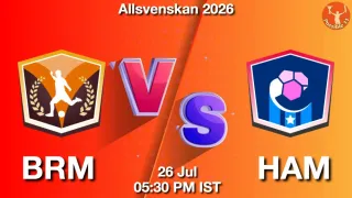 BRM vs HAM - Allsvenskan 2026