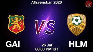 GAI vs HLM - Allsvenskan 2026