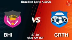 BHI vs CRTH Match Result