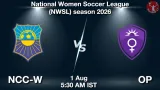 NCC-W vs OP Dream11 Prediction - <small>Sat, 01 Aug 05:30 AM IST</small>