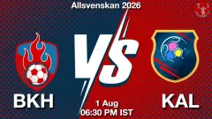 BKH vs KAL Match Result