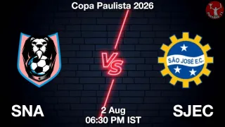 SNA vs SJEC - Copa Paulista
