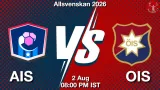 AIS vs OIS Dream11 Prediction, Preview & Updates - <small>Sun, 02 Aug 08:00 PM IST</small>