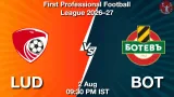LUD vs BOT Dream11 Prediction, Preview & Updates - <small>Sun, 02 Aug 09:30 PM IST</small>