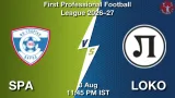 SPA vs LOKO Dream11 Prediction - <small>Mon, 03 Aug 11:45 PM IST</small>