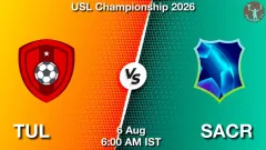 TUL vs SACR Match Result