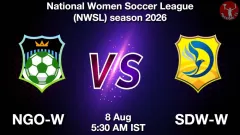 NGO-W vs SDW-W Match Result