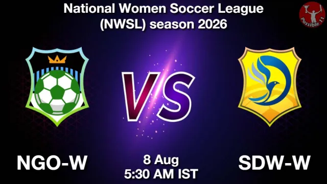 NGO-W vs SDW-W ड्रीम11 भविष्यवाणी, फैंटेसी फुटबॉल टीम - 08 अगस्त 2026