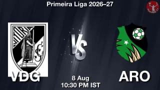 VDG vs ARO - Primeira Liga