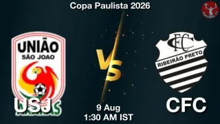 USJ vs CFC - Copa Paulista