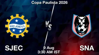 SJEC vs SNA - Copa Paulista