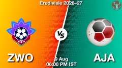 ZWO vs AJA Match Result