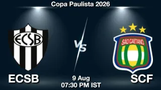 ECSB vs SCF - Copa Paulista