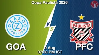 GOA vs PFC - Copa Paulista