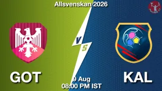 GOT vs KAL GOT vs KAL - Allsvenskan 2026