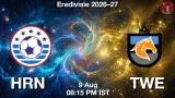 HRN vs TWE Dream11 Prediction, Preview & Updates - <small>Sun, 09 Aug 08:15 PM IST</small>