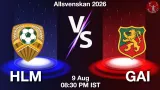 HLM vs GAI Dream11 Prediction, Preview & Updates - <small>Sun, 09 Aug 08:30 PM IST</small>
