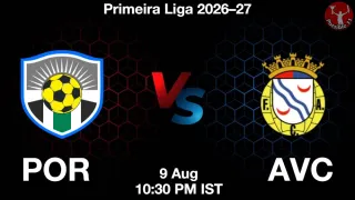 POR vs AVC - Primeira Liga