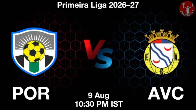 POR vs AVC Match Previews and Football Tips