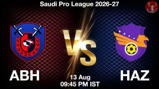 ABH vs HAZ - Saudi Pro