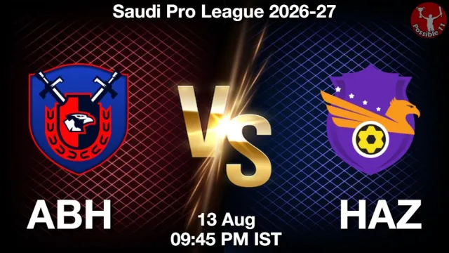 ABH vs HAZ ड्रीम11 भविष्यवाणी, फैंटेसी फुटबॉल टीम - 13 अगस्त 2026