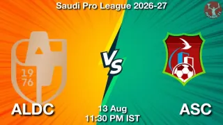 ALDC vs ASC - Saudi Pro