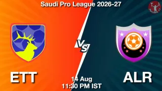 ETT vs ALR - Saudi Pro