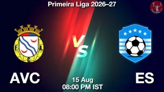 AVC vs ES - Primeira Liga