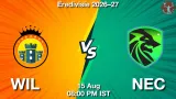 WIL vs NEC Dream11 Prediction, Preview & Updates - <small>Sat, 15 Aug 08:00 PM IST</small>